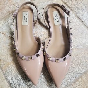 NWOB Kaitlyn Pan Studded Flats